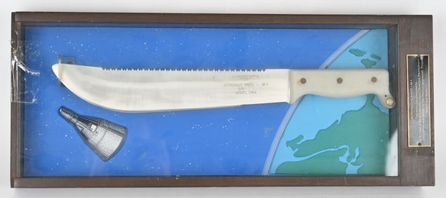 ASTRONAUT M-1 MODEL 1966 NASA KNIFE BY CASE