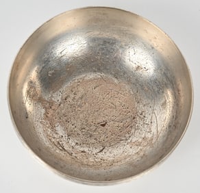 IRAQ WAR SADDAM HUSSEIN SILVER PLATED BOWL