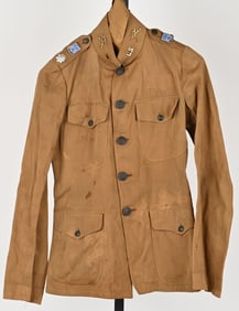 WW1 US ARMY OFFICERS & EM UNIFORM JACKET LOT WWI