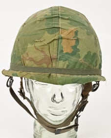 US ARMY VIETNAM WAR M1 M2C AIRBORNE HELMET W LINER