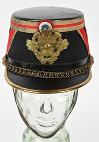 WWII FRENCH REPUBLICAN GUARD SHAKO OR KEPI WW2
