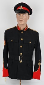 ROYAL BRITISH ARTILLERY UNIFORM & VISOR HAT