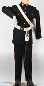 BRITISH ROYAL MARINE UNIFORM GROUP W BAYONET