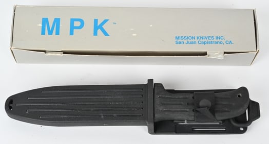 MPK/NS MISSION FIGHTING KNIFE W SCABBARD