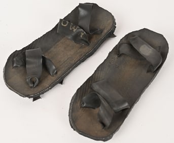 VIETNAM WAR VIET CONG SET OF HO CHI MINH SANDALS
