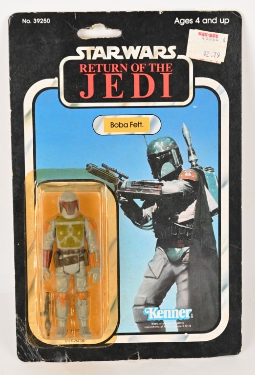 STAR WARS ROTJ BOBA FETT 77A BACK MOC