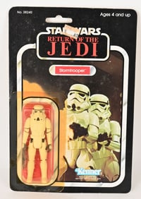 STAR WARS ROTJ STORMTROOPER 77A BACK MOC