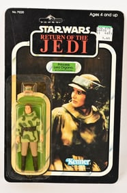 STAR WARS ROTJ PRINCESS LEIA ORGANA 77A BACK MOC