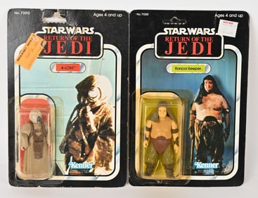STAR WARS ROTJ RANCOR KEEPER & 4-LOM MOC