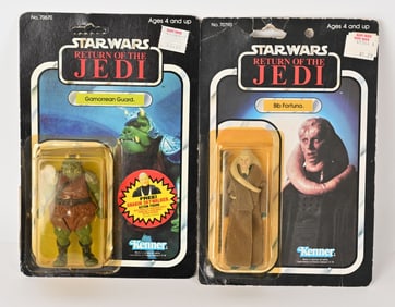 STAR WARS ROTJ BIB FORTUNA & GAMORREAN GUARD