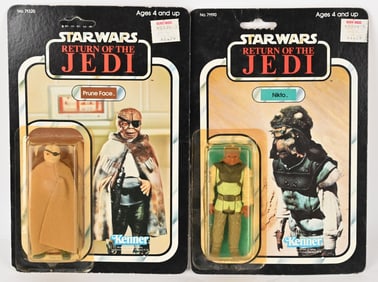 STAR WARS ROTJ NIKTO & PRUNE FACE MOC