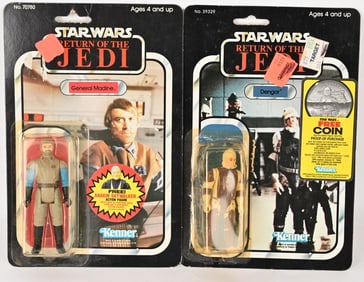 STAR WARS ROTJ GENERAL MADINE & DENGOR MOC