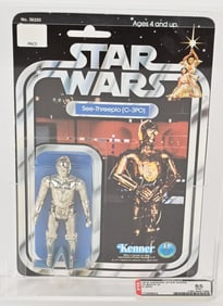 1978 STAR WARS C-3PO 12 BACK-A AFA 85NM+