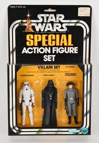1977 STAR WARS VILLAIN SET 3 PACK SERIES 1 MOC