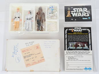 1977 STAR WARS EARLY BIRD MAILER KIT w/ DT LUKE