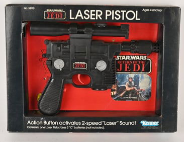 STAR WARS ROTJ LASER PISTOL MIB