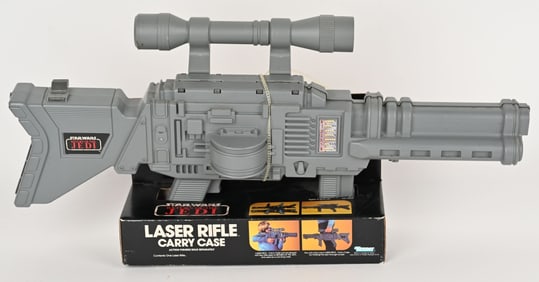 STAR WARS ROTJ LASER RIFLE CARRY CASE MIP