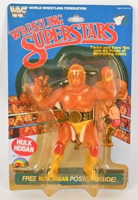 1984 LJN WRESTLING SUPERSTAR HULK HOGAN MOC