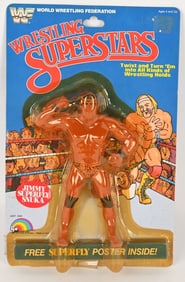 1984 LJN WRESTLING SUPERSTAR JIMMY SNUKA MOC