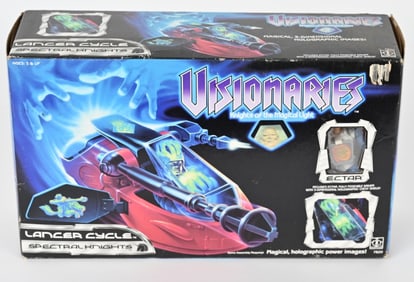 1987 HASBRO VISIONARIES LANCER CYCLE MIB