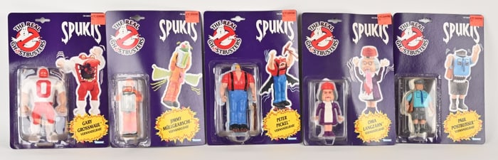 5- 1986 KENNER REAL GHOSTBUSTERS SPUKIS MOC