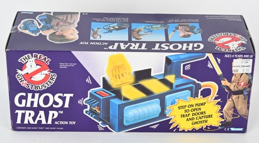 1986 KENNER REAL GHOSTBUSTERS GHOST TRAP MIB