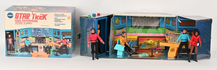 1974 MEGO STAR TREK USS ENTERPRISE ACTION PLAYSET