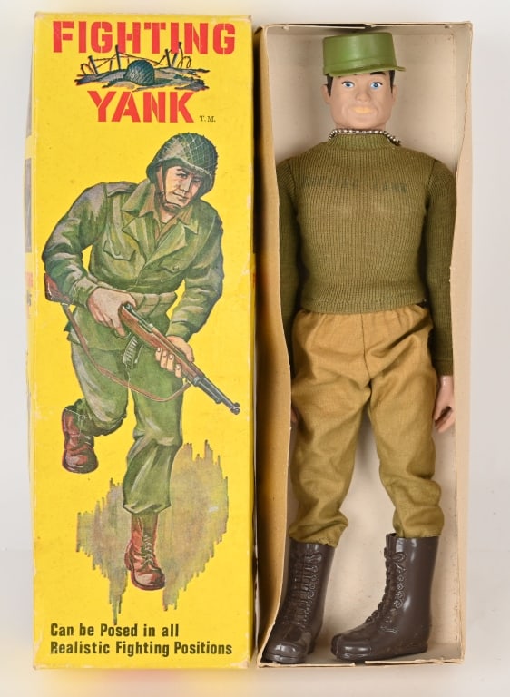 PGD FIGHTING YANK SOLDIER ACTION FIGURE w/ BOX (1 of 7)
