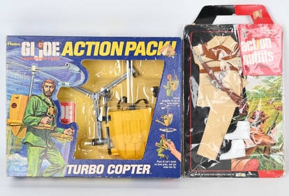 GI JOE TURBO COPTER & ACTION OUTFIT MIP