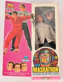KENNER SIX MILLION DOLLAR MAN MASKATRON w/ BOX