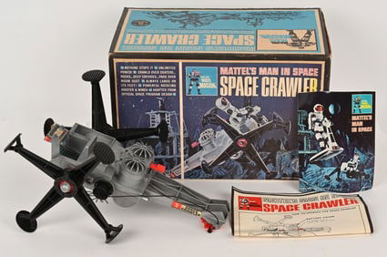 MATTEL MATT MASON SPACE CRAWLER w/ BOX