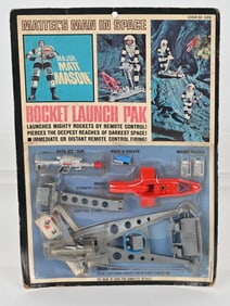 MATTEL MATT MASON ROCKET LAUNCH PAK MOC