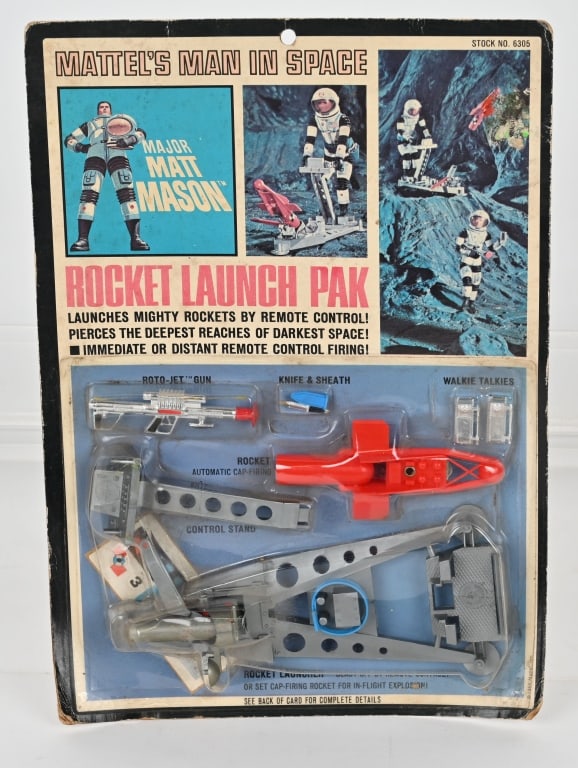 MATTEL MATT MASON ROCKET LAUNCH PAK MOC (1 of 4)
