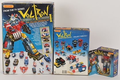 MATCHBOX VOLTRON LOT w/ BOXES
