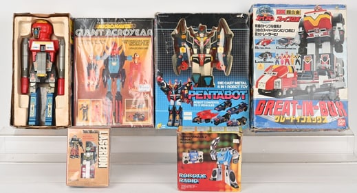 TRANSFORMER ROBOT LOT w/ BOXES