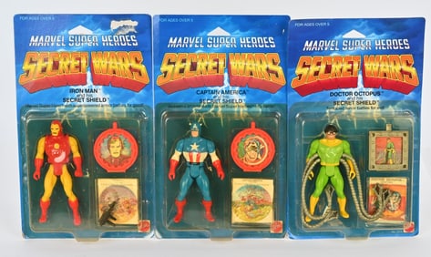 1984 MATTEL SECRET WARS ACTION FIGURES MOC