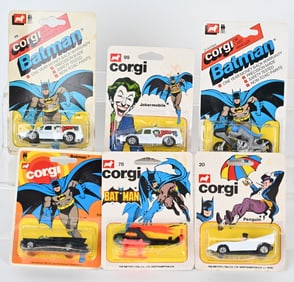 CORGI BATMAN LOT MOC