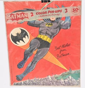 1966 BATMAN COLOR PINUPS MIB
