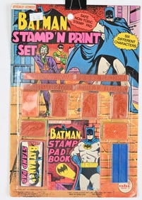 AHI BATMAN STAMP & PRINT SET MOC