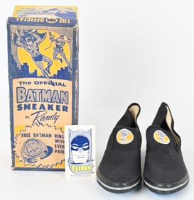 1966 THE OFFICIAL BATMAN SNEAKER By RANDY w/BOX