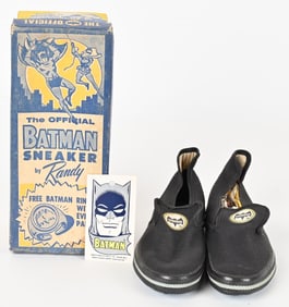 1966 THE OFFICIAL BATMAN SNEAKER By RANDY w/BOX