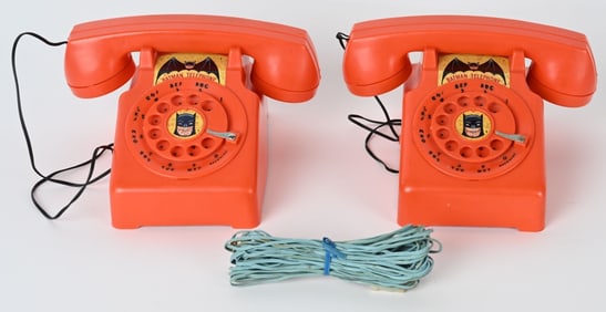 1966 REMCO BATMAN DIAL TELPHONE SET