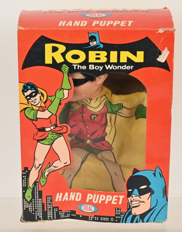 IDEAL ROBIN HAND PUPPET w/ BOX (1 of 7)