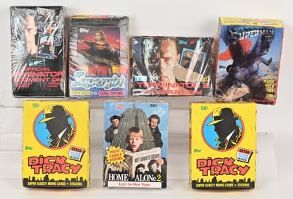 TERMINATOR 2, DICK TRACY, SUPERGIRL, & MORE CARDS