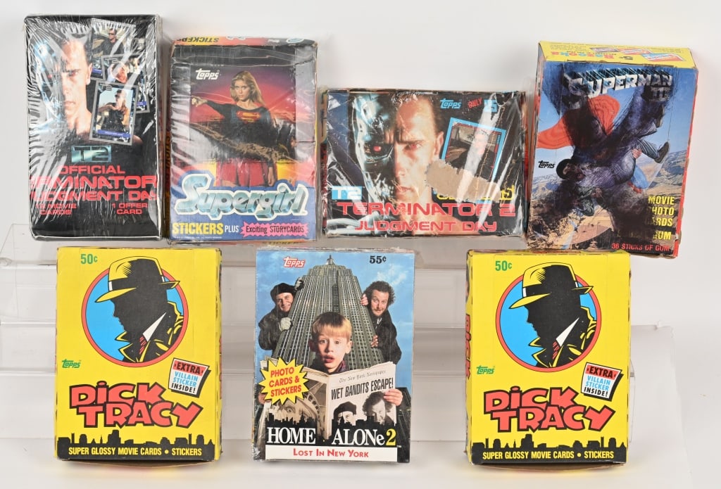 TERMINATOR 2, DICK TRACY, SUPERGIRL, & MORE CARDS (1 of 6)