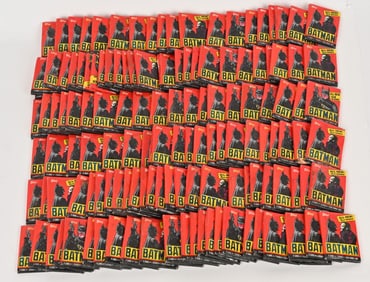 135- TOPPS BATMAN WAX PACKS