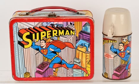 1967 SUPERMAN LUNCH BOX & THERMOS