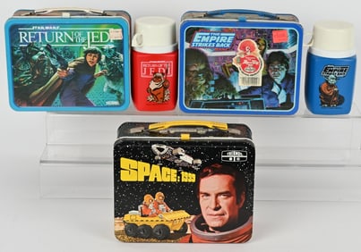 STAR WARS & SPACE 1999 LUNCH BOXES