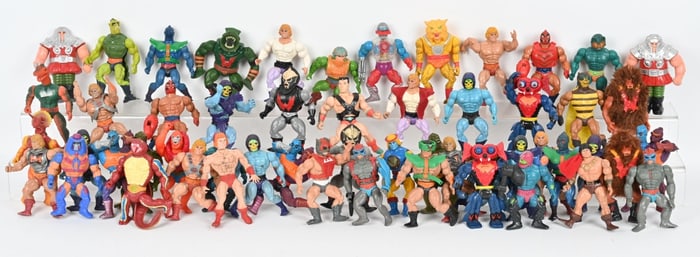 54- MASTERS OF THE UNIVERSE ACTION FIGURES