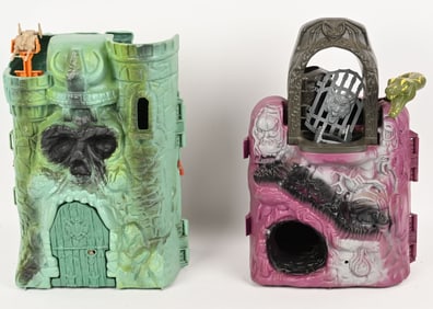 MOTU CASTLE GRAYSKULL & SNAKE MOUNTAIN